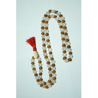 Mogul Yoga Necklace Rudraksha Crystal Meditation Mala Prayer Beads 108+1