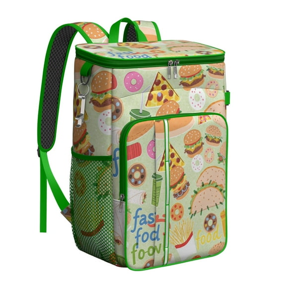 Insulated Lunch Box Cooler Backpack Portable Backpack Coolers Insulated Leak Proof,Waterproof Soft Sided Cooler Bag for Travel,Beach,Camping,Picnic,Lunch Backpack for Office Workers Family Travelers
