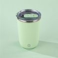 thumbnail image 5 of Taza autoagitadora, taza mezcladora eléctrica, taza agitadora magnética, taza magnética automática recargable, taza de café autoagitadora, giratoria para el hogar y la oficina, 5 of 5