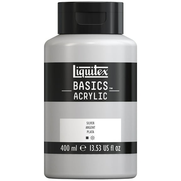 Liquitex BASICS, 400ml, Silver