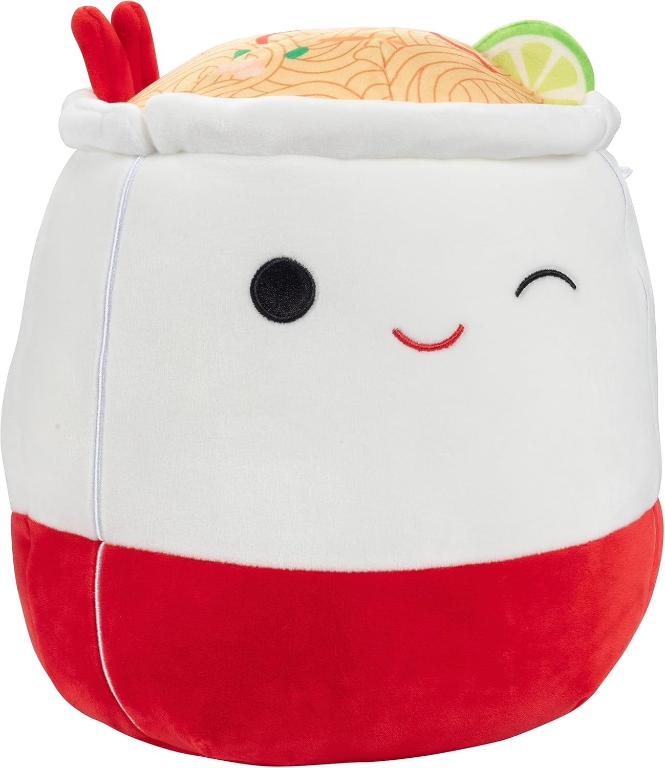 Squishmallows Original 10-Inch Daley The Noodles - Official Jazwares Plush - Collectible Soft & Squishy Food Stuffed Animal Toy - Add to Your Squad - Gift for Kids, Girls & Boys