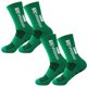thumbnail image 2 of Pares de Medias antideslizantes SpotGreen 2Pares Verde 6-12.5US TapeDesign Calcetines Tubo Medio Algodón., 2 of 2