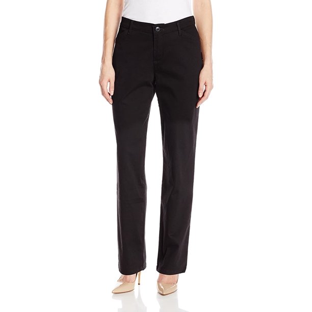 Women's Relaxed Fit Straight Leg Pant - Walmart.com