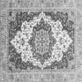 thumbnail image 1 of Ahgly Company Indoor Square Abstract Gray Modern Area Rugs, 7' Square, 1 of 4