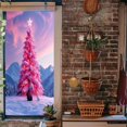 thumbnail image 4 of xihome Adhesivo de ventana grande con forma de rbol de Navidad, PVC electrosttico, 25x23cm, diseño de vidrio de color para decoracin navideña., 4 of 6