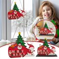 thumbnail image 1 of POINTERTECK Pendant Drawing Christmas Christmas Colored -Decorations Pendant Bell Wooden Santa Small T, 1 of 6