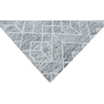 thumbnail image 4 of The Rug Decor TRD6373C811 8 x 11 in.Geometrical Hand Hooked Area Rug, Beige & Silver, 4 of 5