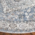 thumbnail image 3 of SAFAVIEH Jasmine Martha Floral Area Rug, Blue/Grey, 5'3" x 5'3" Round, 3 of 8