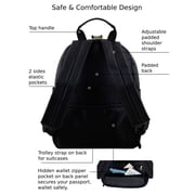 حقيبة ظهر Eastsport Lauren Mini ، أسود
