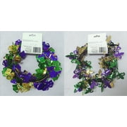 Seasonal Mardi Gras Fdl Wire Garland