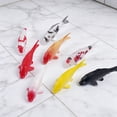 thumbnail image 6 of LAIOWEI Miniature Koi Fish Figurines, Small Plastic Fish, Fake Goldfish Decorations for DIY Fish Tank Dollhouse Miniature Garden Realistic Carp Statues for Creative Landscaping 1Pcs, 6 of 6
