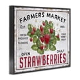 thumbnail image 3 of Stupell Industries Rustic Lodge Farmers Market Strawberries Black Framed Giclee Art, 30 x 24, by Creatif Belle, 3 of 8