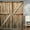 Yellow, variant on Wooden Barn Door Shower Curtain, Rustic Wooden Garage Door Shower Curtain Vintage Wood Farmhouse Shower Curtain, Country Barn Door Shower Curtain with Hooks, 72X72 Inch, Grey