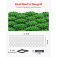 thumbnail image 4 of VEVOR Gravel Grid, 3 Inch Depth, 24.93 x 9.52 FT / 7600 x 2900 mm, 1880 LBS Per Sq ft Grass Ground Retainer, Permeable Geo Grids Driveway Stabilization, for Garden, Patio, Walkway, RV Parking Slopes, 4 of 9