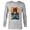 Athletic Heather, variant on Studios Deadpool & Wolverine Claw-Slashed Merc - Long Sleeve T-Shirt for Men - Customized-White