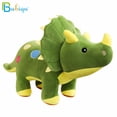 thumbnail image 2 of 40-100CM Creative Cute Triceratops Plush Toys Cartoon Dinosaur Animal Doll Stuffed Cartoon Pillow for Kids Boys Birthday GiftsGreen40cm Deng Xun unisex, 2 of 2
