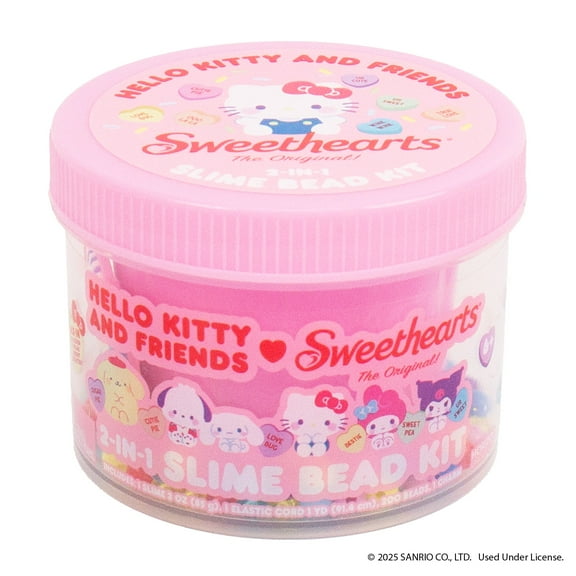 Hello Kitty® And Friends x Sweethearts® 2-in-1 Slime Bead Kit