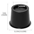 thumbnail image 5 of MOMOJIA 4/6/9pcs Heavy Duty 4 Inch Furniture Risers Anti Slip Base For Bed Sofa Table, 5 of 9