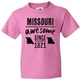 thumbnail image 3 of Inktastic Missouri Awesome Since 1821 Youth T-Shirt, 3 of 5