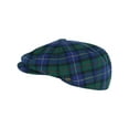 thumbnail image 2 of Epoch Hats Company  Tartan Plaid Wool Newsboy Cap (Men), 2 of 7