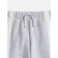 thumbnail image 3 of Wonder Nation Toddler Boys Striped Trim Jogger Sweatpants, Sizes 12M-5T, 3 of 3
