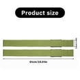 thumbnail image 3 of 1 Pair Lifting Straps Strength Training Lifting Straps Deadlift Straps for Bodybuilding Fitness Gym Accessories, 3 of 8