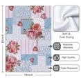 thumbnail image 3 of 2 Pcs Funny Kitchen Towels,Pioneer Flower Microfiber Dish Towels,Kitchen Tea Towels,Kitchen Towel Set (18" X 26"), 3 of 3