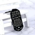 thumbnail image 5 of DESIGNICE 2026 New Keychain - Valentine'S Day Gift for My Man, Keychain for His Anniversary, Husband Gift, Wife Birthday Gift, Boyfriend Keyring, 5 of 5
