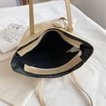 thumbnail image 1 of Bolsa de hombro tejido de paja para mujer a la moda, de mano para viaje de vacaciones en la playa de verano Ehuebsd Para Estrenar, 1 of 9