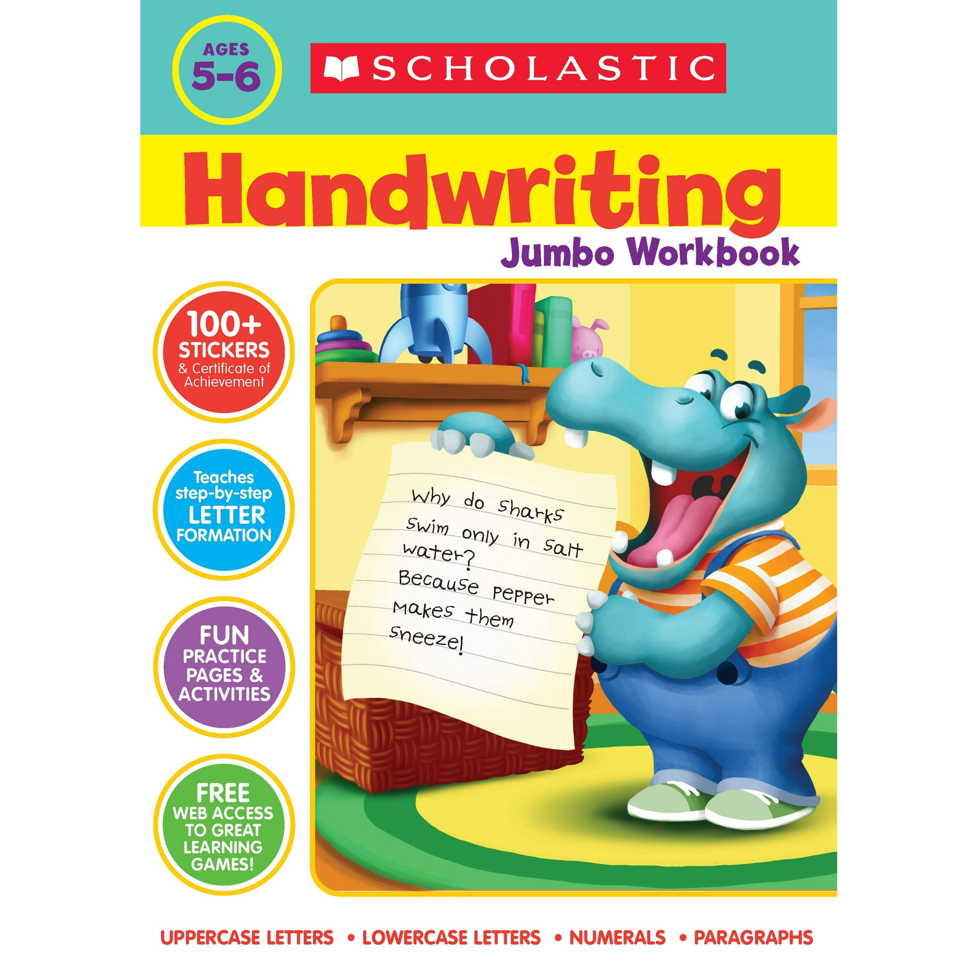 Scholastic Handwriting Jumbo Workbook (Paperback)
