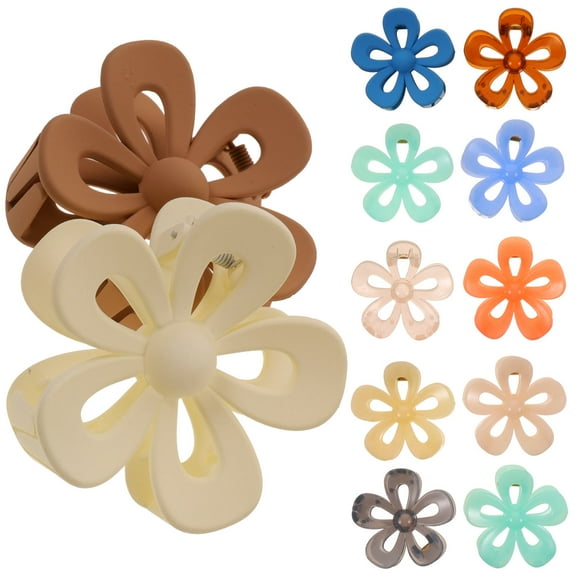 MLINS 12 Pcs Girls Grip Hair Clip for Thin Hair Women's Miss 7X7