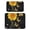 White-141, variant on 2 Pack Washable Rubber Sunflower Cute Floral Dish Drying Mats for Kitchen Counter Home Large Coffee Bar Pad Accessories and Decor for Utensils Stemware (2pcs 18''x24'' 19.5''x12'')