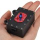 thumbnail image 4 of Caja receptora Ounissouiy mecanizada CNC de aleación de aluminio para 1/10 Axial SCX10 RC Negro, 4 of 6