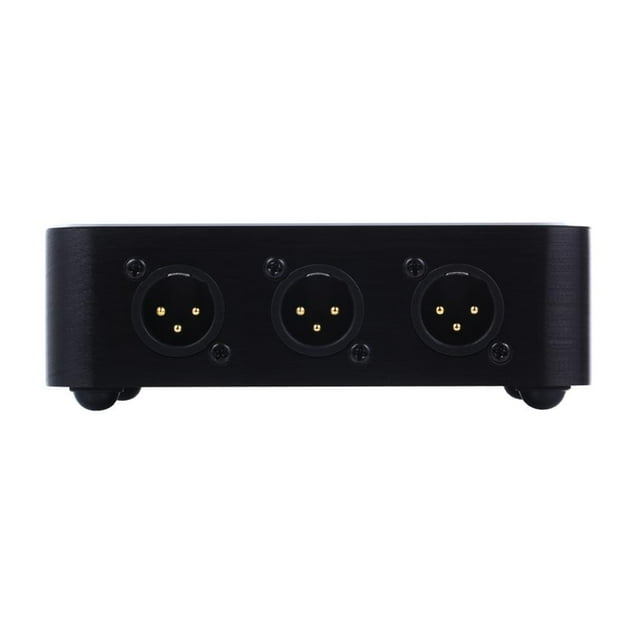Sidaley Divisor XLR Divisor de señal de 6 niveles Altavoz de audio Equipo de estudio Negro Sistemas de cine en casa