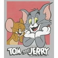 thumbnail image 2 of Girl's Tom and Jerry Innocent Rivalry  Graphic Tee Athletic Heather X Small, 2 of 5