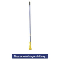 Rubbermaid Commercial Gripper Fiberglass Mop Handle 60" Blue/Yellow H246BLU