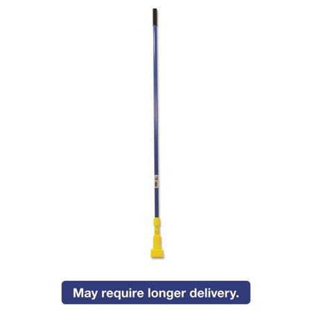 Rubbermaid Commercial Gripper Fiberglass Mop Handle 60" Blue/Yellow H246BLU