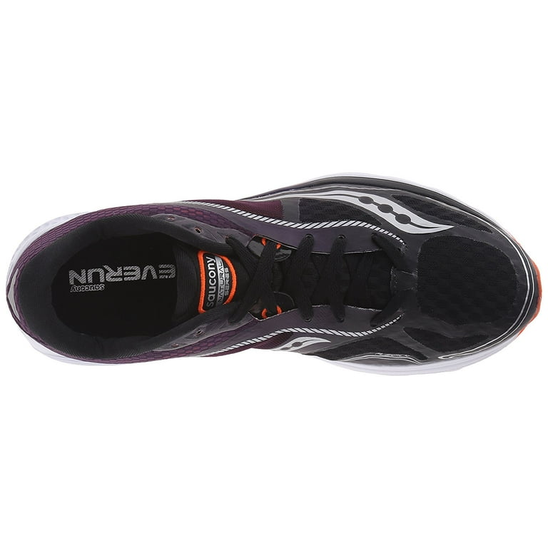 Saucony Men s Kinvara 7 Black Purple Orange Ankle High Running Shoe 8M Walmart