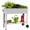 Gray, variant on Elevate 32" Tall Raised Garden Bed Outdoor with Wheels & Shelf for Mobility, 400LBS Capacity, Anti-Rust Steel Planter Box for Vegetables/Herbs, Patio-Balcony-Backyard
