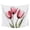 Pink, variant on Pink Tulips Tapestry for Bedroom Wall Hanging Tapestry, Green Leaf Country Flower White Botanical Ceiling Backdrop Tapestries Poster Blanket Wall Decor for Teens Room Living Room Dorm 39" x 59"