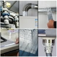 thumbnail image 4 of Ruban Aluminium Résistant aux Déchirures 25m Surface Miroir Double Adhésif Conducteur, 4 of 8