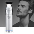 thumbnail image 3 of Cortapelos profesional para peluquero, motor de alta potencia, 4 peines de guía de límite, barba recargable, lavable, eléctrico para hombres, corte de , plata Sunnimix Cortadora de cabello eléctrica, 3 of 8