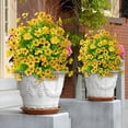 thumbnail image 5 of TUWAFE Artificial Topiary for Outdoors,Faux Flowers with Ground Spike,24” Potted Plant Fake Geraniums Bush-Uv Resistant Artificial Outdoor Plant for Front Porch,Garden,Yard,Patio Decor, 5 of 6