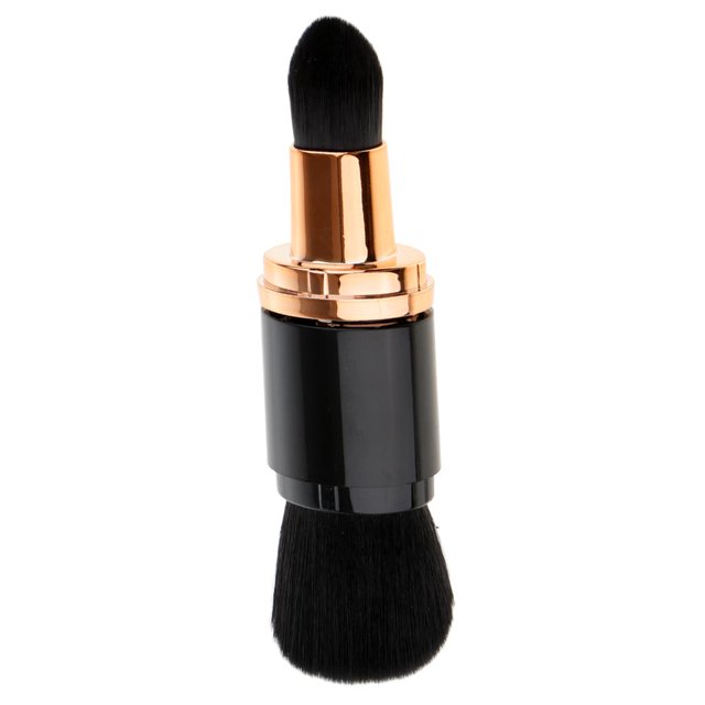 Brocha de Maquilje de Extremos, Polvo Suelto, Brocha R, Brocha Cosmética, Herramienta Baoblaze Pincel de maquillaje de polvo suelto