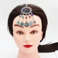 thumbnail image 2 of Head Head Headpiece Boho Style Ethic Nupcial Headpiece, Joyería De Las Mujeres Para De Cumpleaños, 2 of 8