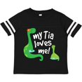 thumbnail image 3 of Inktastic My Tia Loves Me Nephew Boys Toddler T-Shirt, 3 of 5
