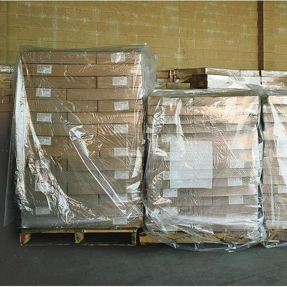 Manufacturer Varies Pallet Cover, 73 in x 51 in, 2 mil, Clear, 50 PK 2EWJ2