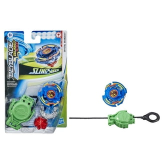 ozwrt4体セット Beyblade Burst Turbo Slingshock Pack Galaxy Zeutron Z4, Gold-X