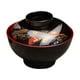thumbnail image 3 of Tazón de sopa con tapa Vajilla de estilo japonés Durabilidad, Premium, Conveniente Fácil Estilo A, 3 of 9