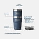 thumbnail image 2 of Taza de café YETI Rambler, 240 ml, aislante, acero inoxidable, espuma de mar, 2 of 7